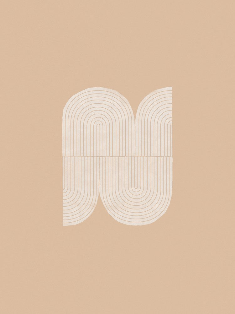 Geometric Object On Beige