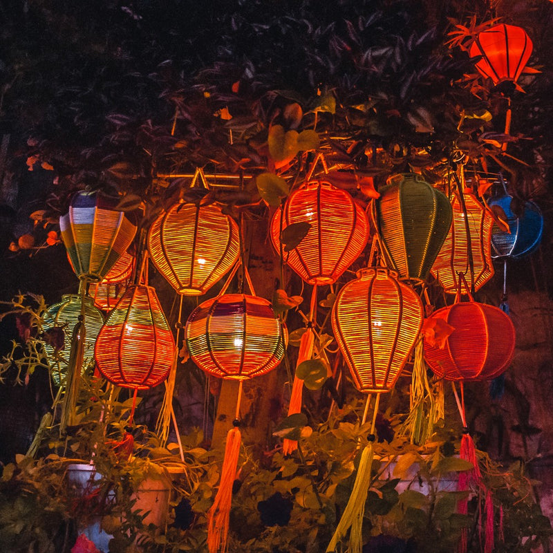 Glow Of The Vietnamese Lanterns