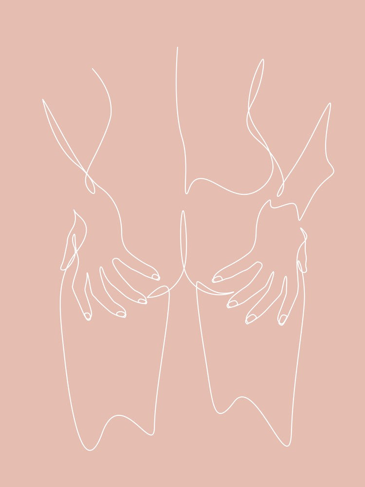 Hot Girl Nude Line Pink