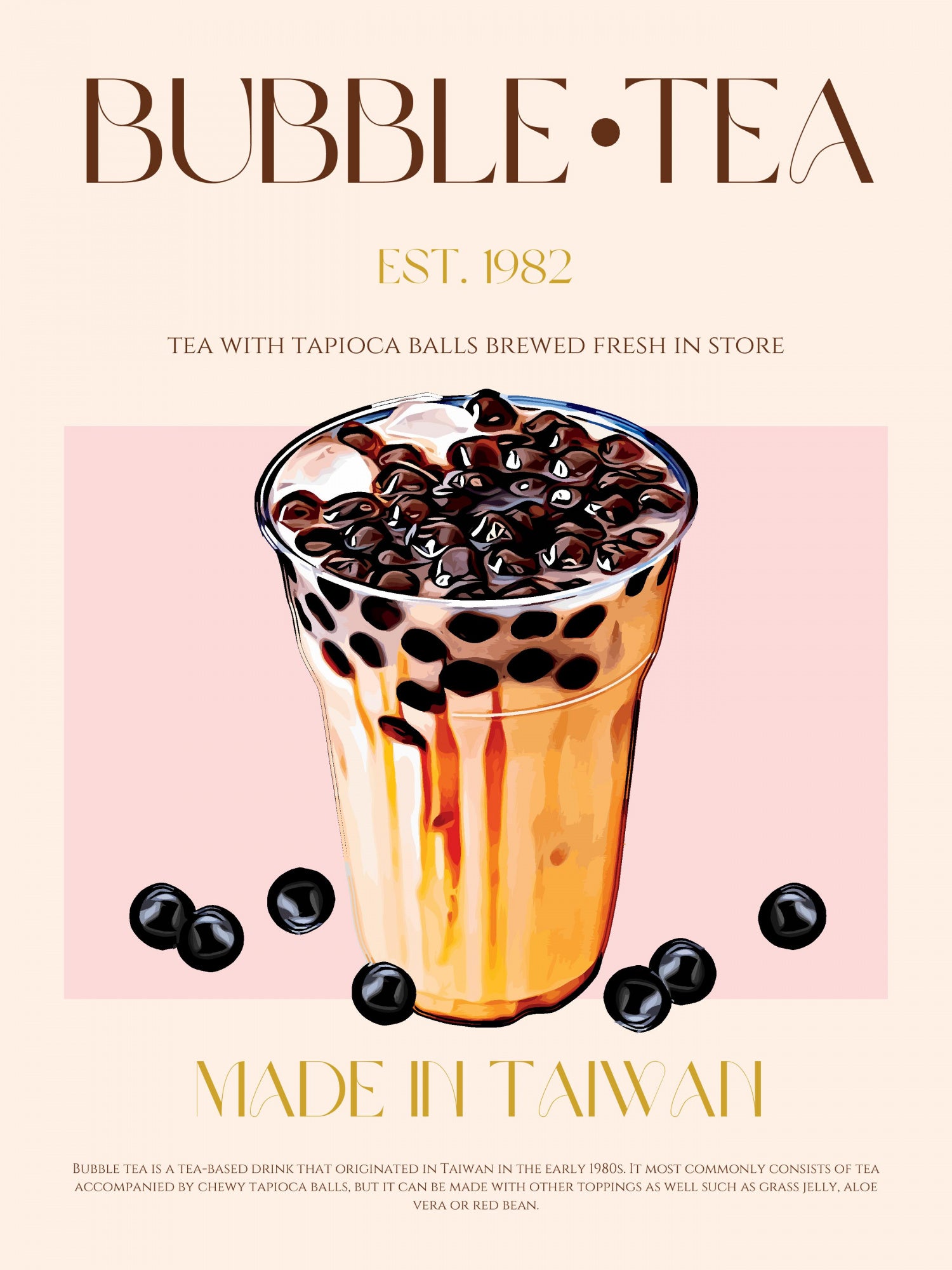 Taiwanese Bubble Tea