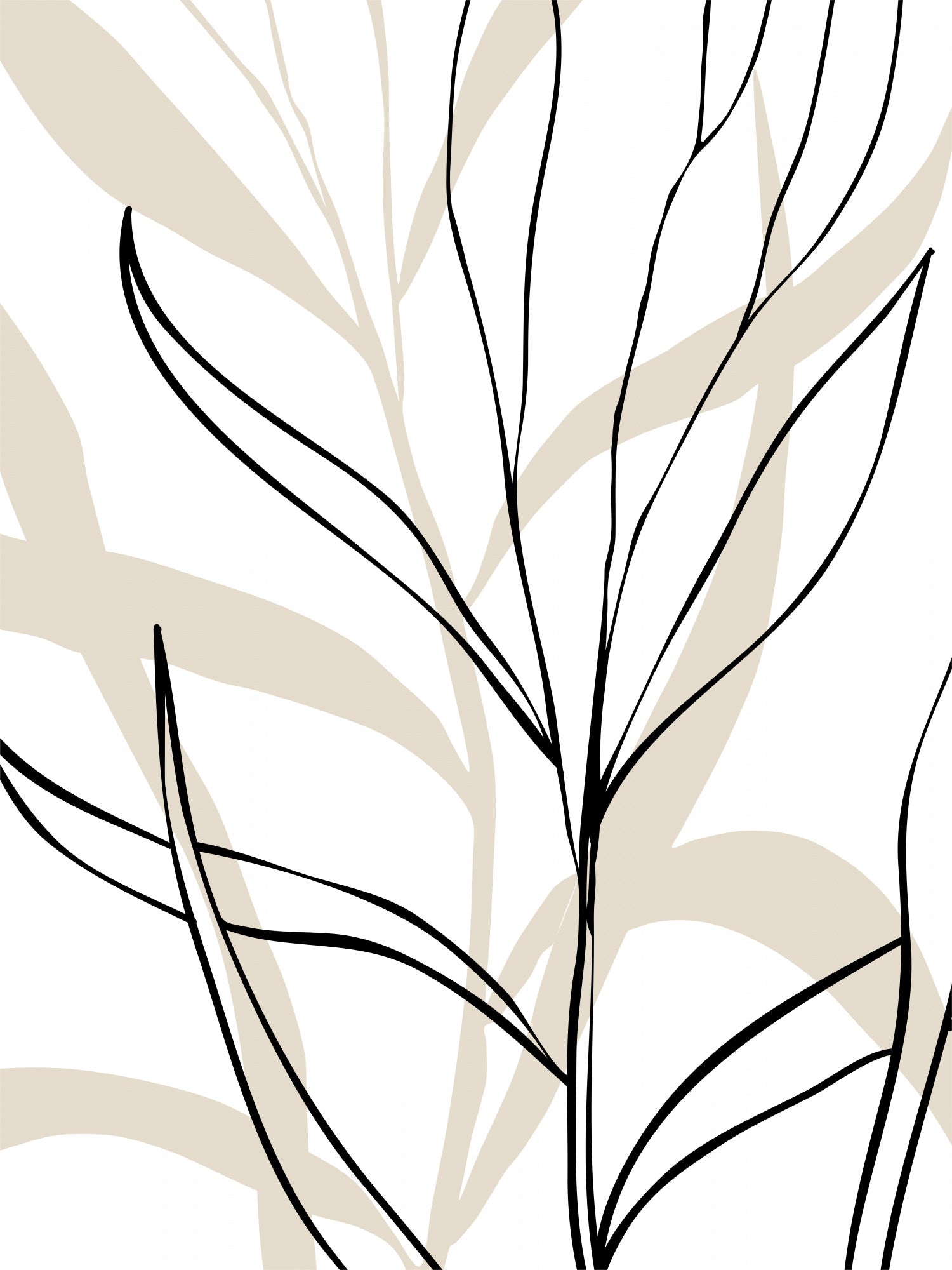 Lively Line Leaves