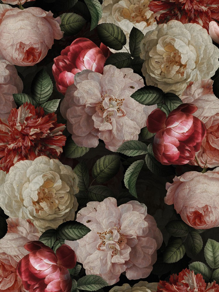 Jan Davidsz De Heem Jardin de Roses de Nuit