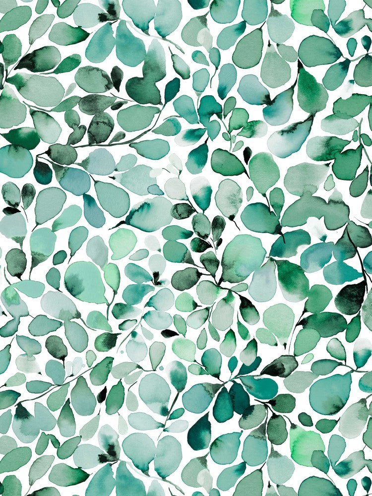 Leaffy Eucalyptus Green