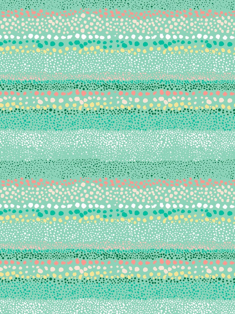 Little Textured Minimal Dots Green