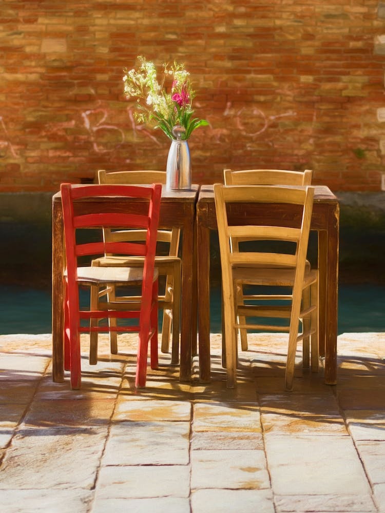 Canalside Table Venice