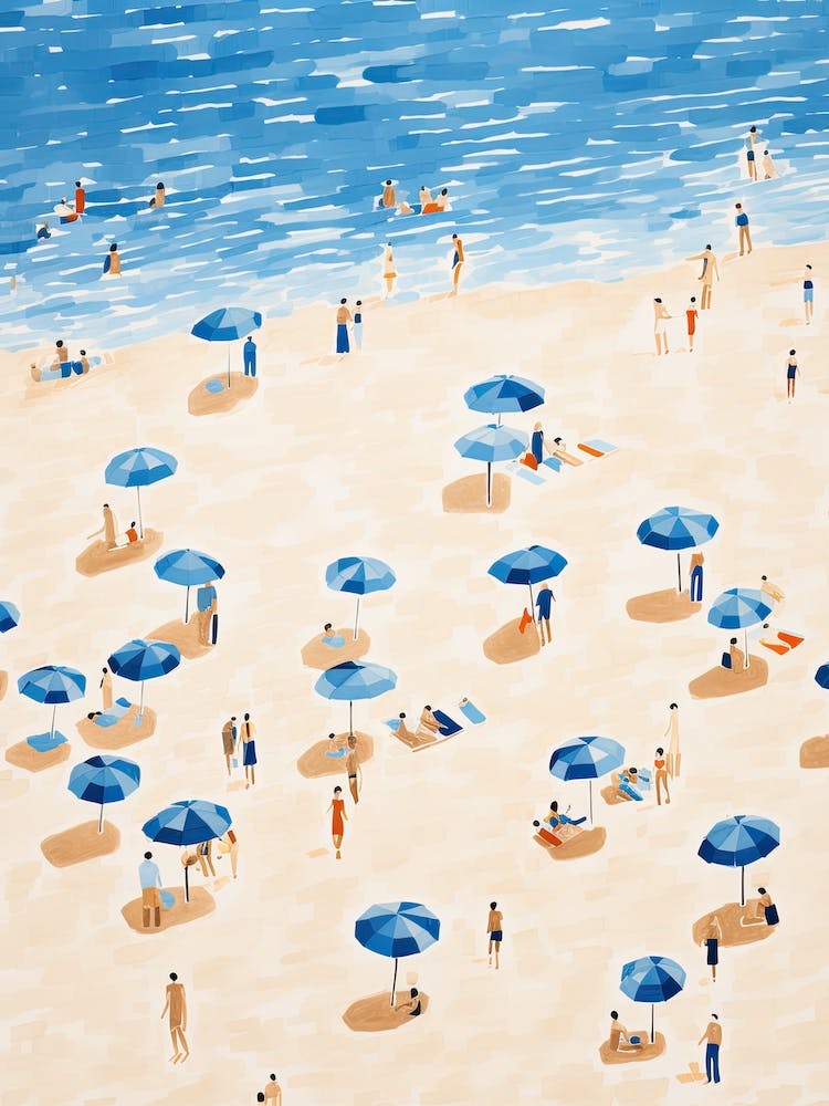 Happy Summer Day On The Beach 3