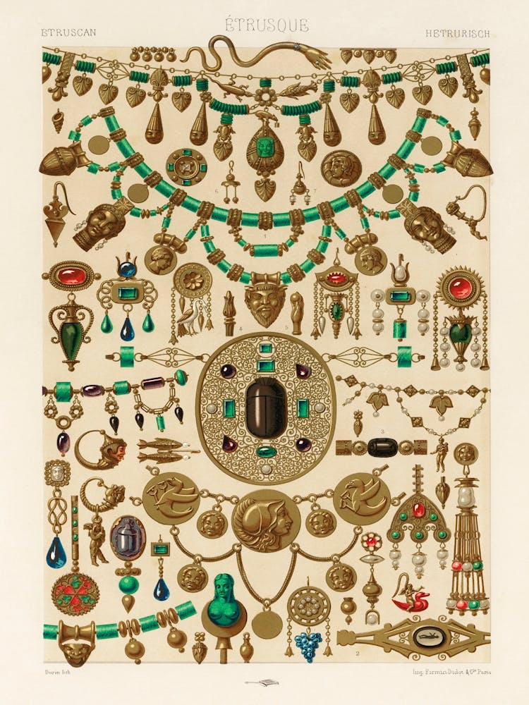 Etruscan Pattern, Albert Racine