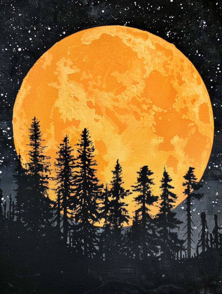 Full Moon Canvas Print 3