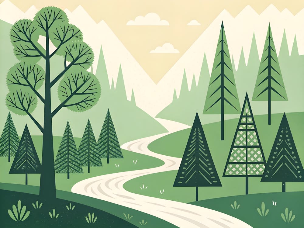 Road In The Forest