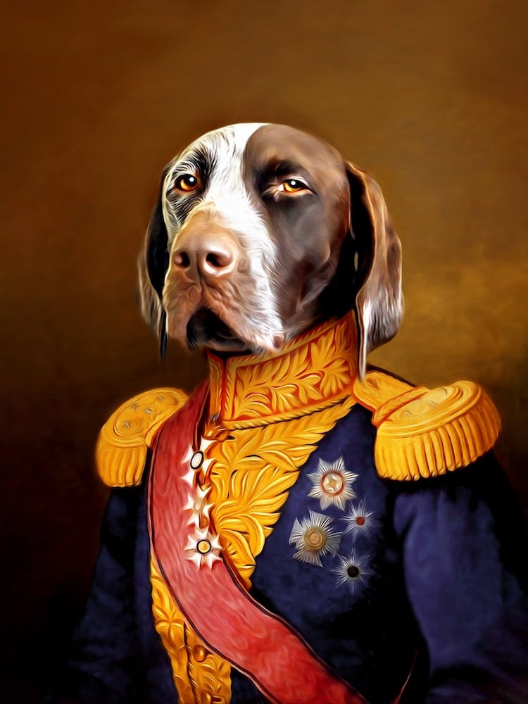 Mr Miles The Hunter Pet Portraits