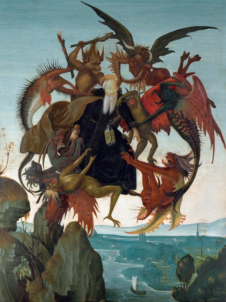 The Torment Of Saint Anthony, Michelangelo Buonarroti