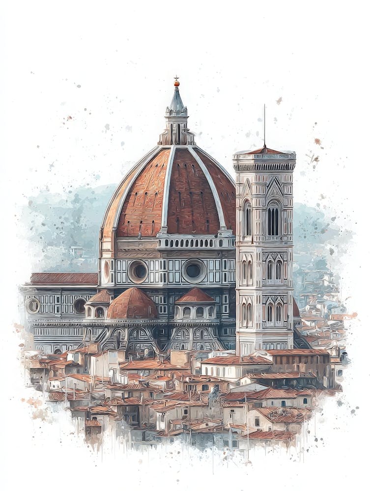 Aihrgdesign Isolated Watercolor Painting Of Italian Renaissan 3e04e1f0 1dd5 4853 A1d0 206932c222d8 2