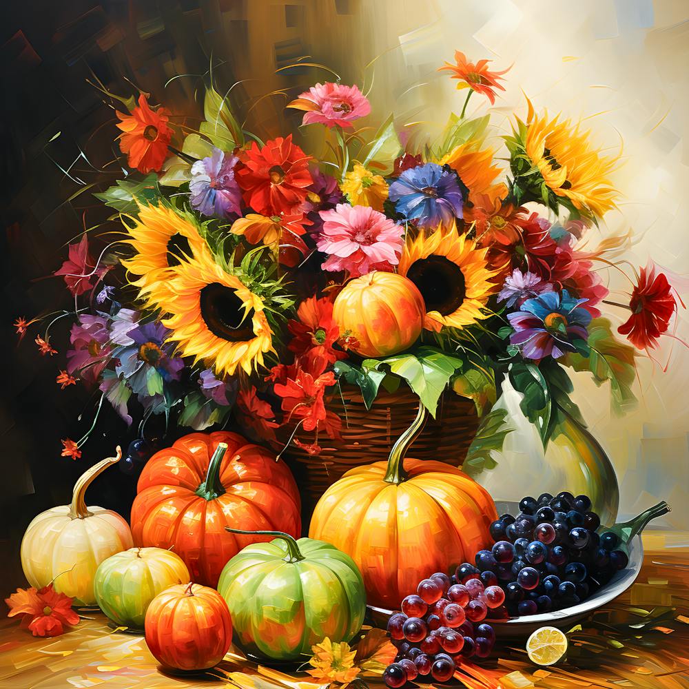 Retro Pumpkin Patch Serenity