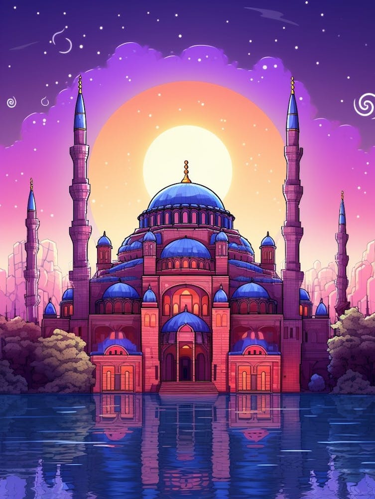 Hagia Sophia Ayasofya Pixel Art 6
