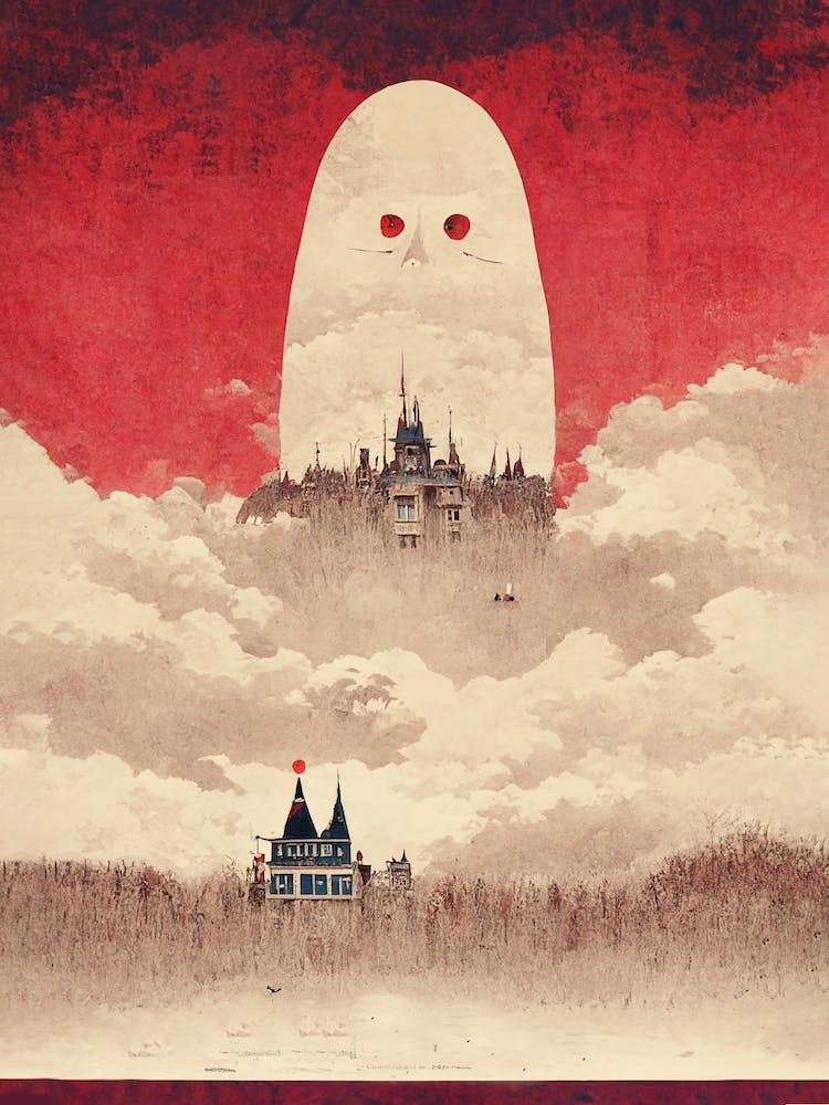 Home Alone Poster Studio Ghibli Style