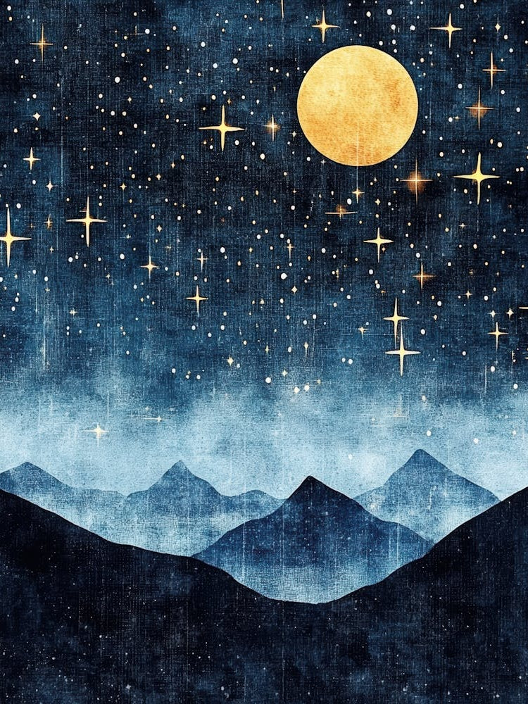 Night Sky With Stars