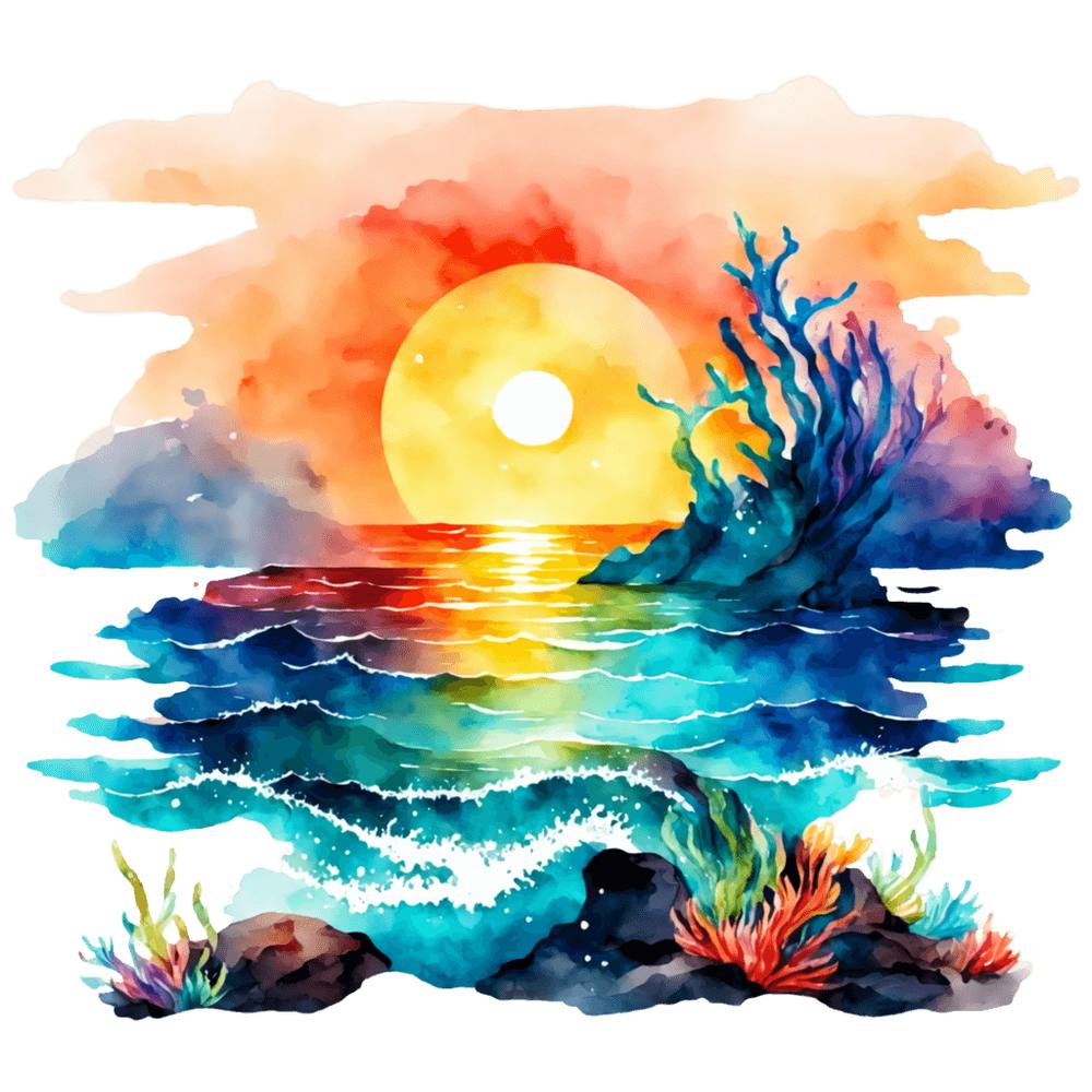 Watercolor Seascape 3