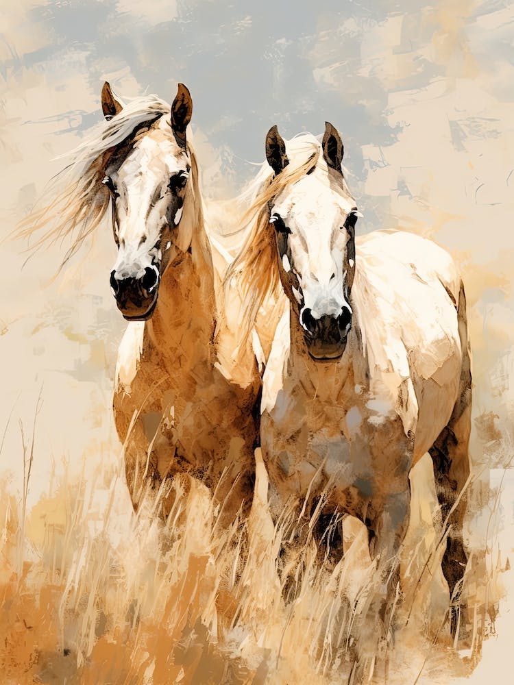 Horses Painting In Andalusia Spain 3