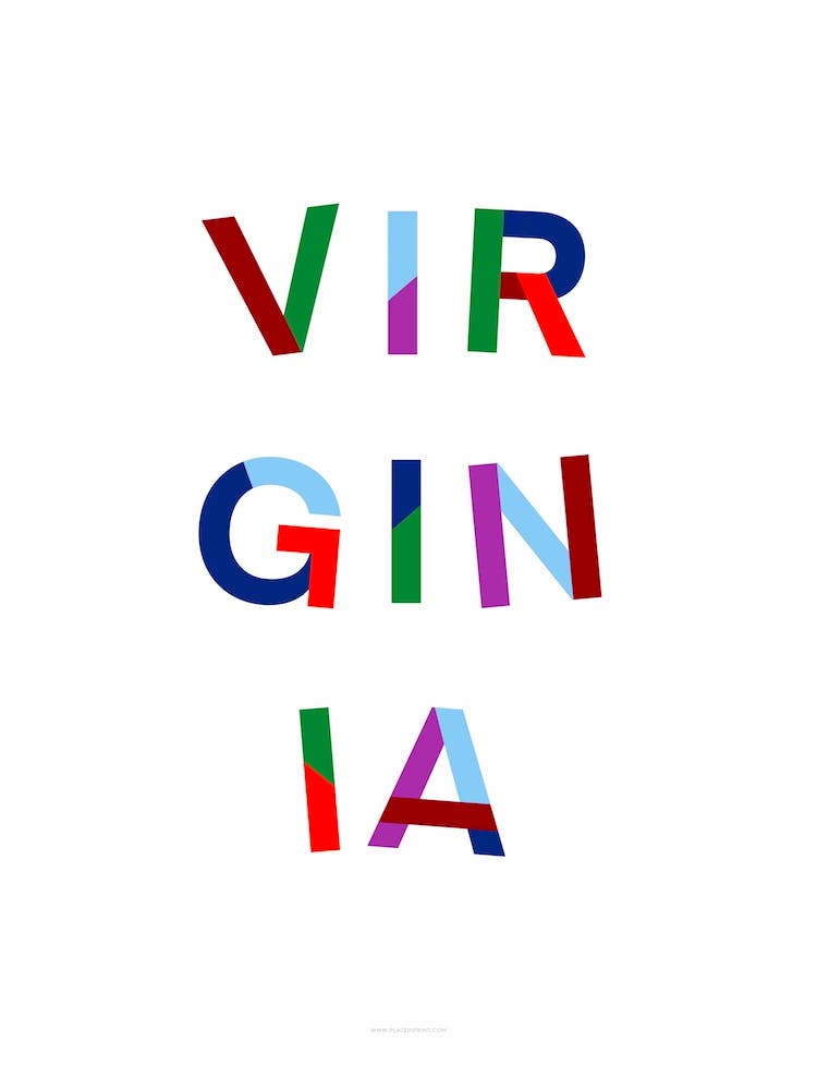 Virginia State Flag Colours