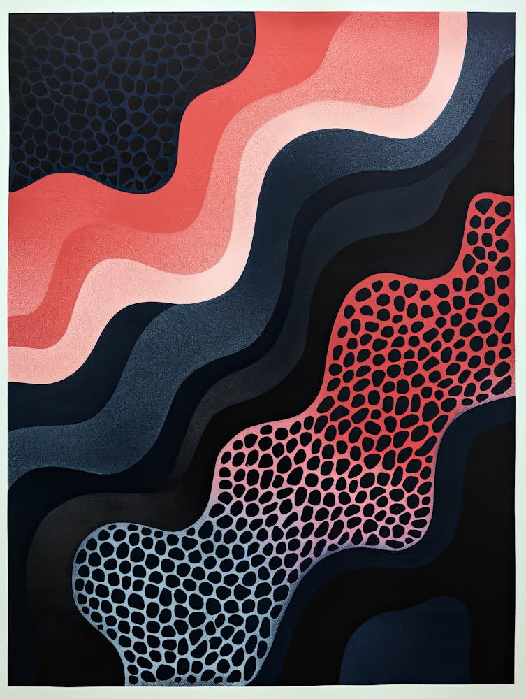 The Hidden Tide - Subconscious Abstract Art