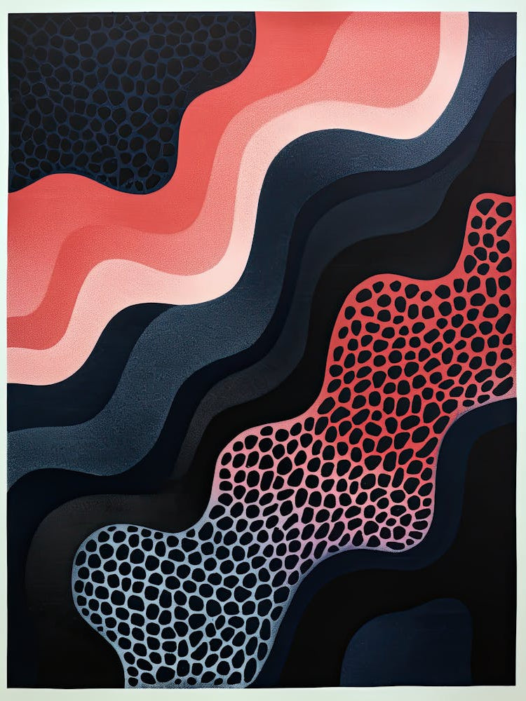 The Hidden Tide - Subconscious Abstract Art