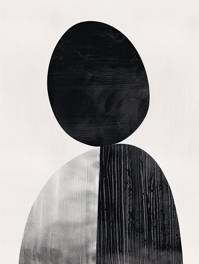 Cascading Stones Bauhaus Minimalist