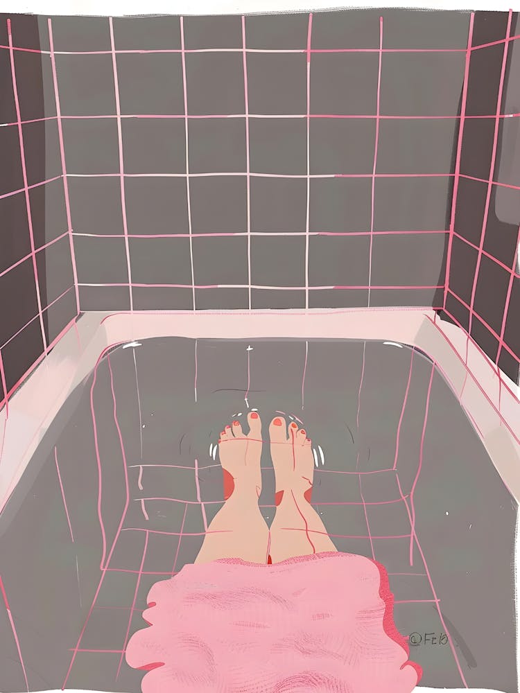 Pink Bath 2