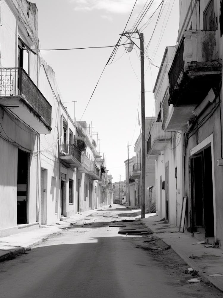 Siracusa, Italy, Black And White Photography 4