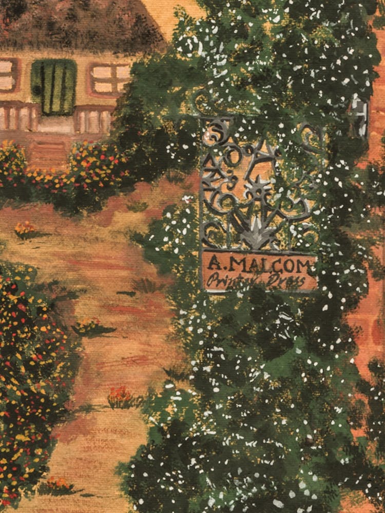 Countryside Street Landscape