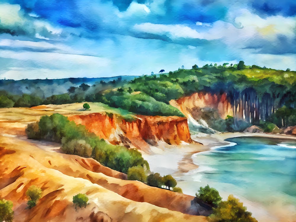Van Gogh Fraser Island National Park Australia