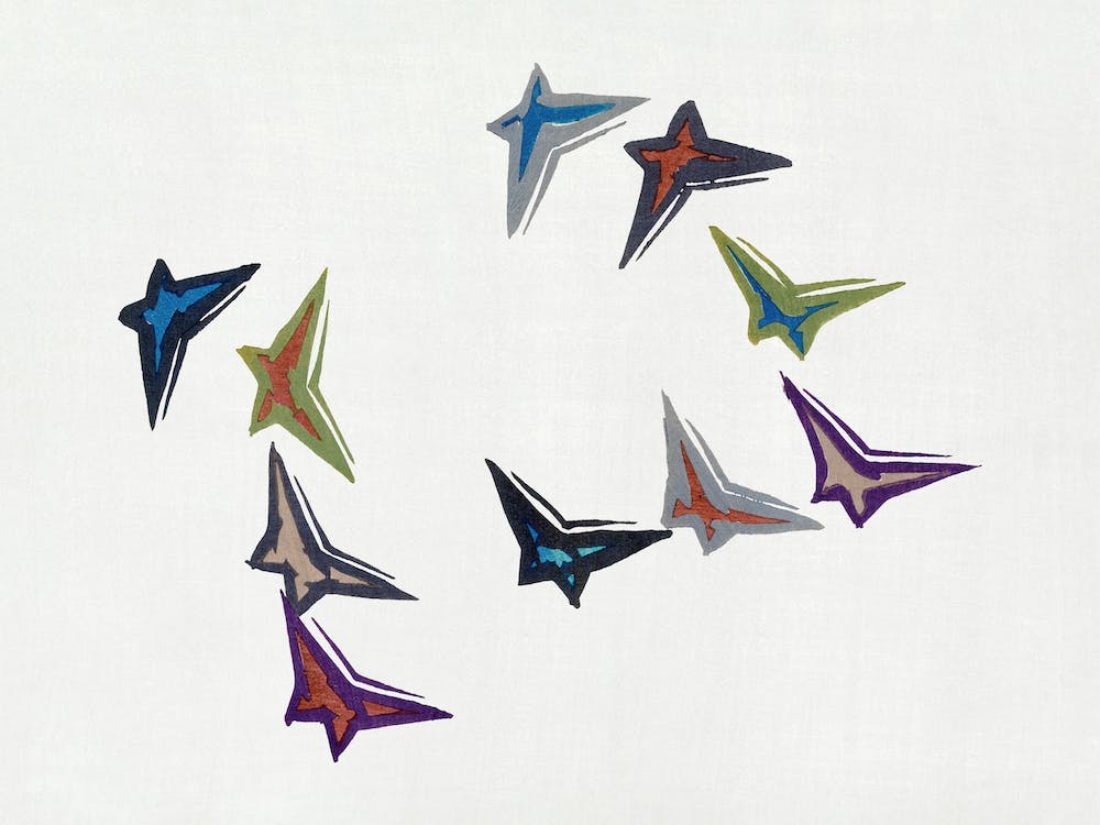 Abstract Butterfly, Kamisaka Sekka