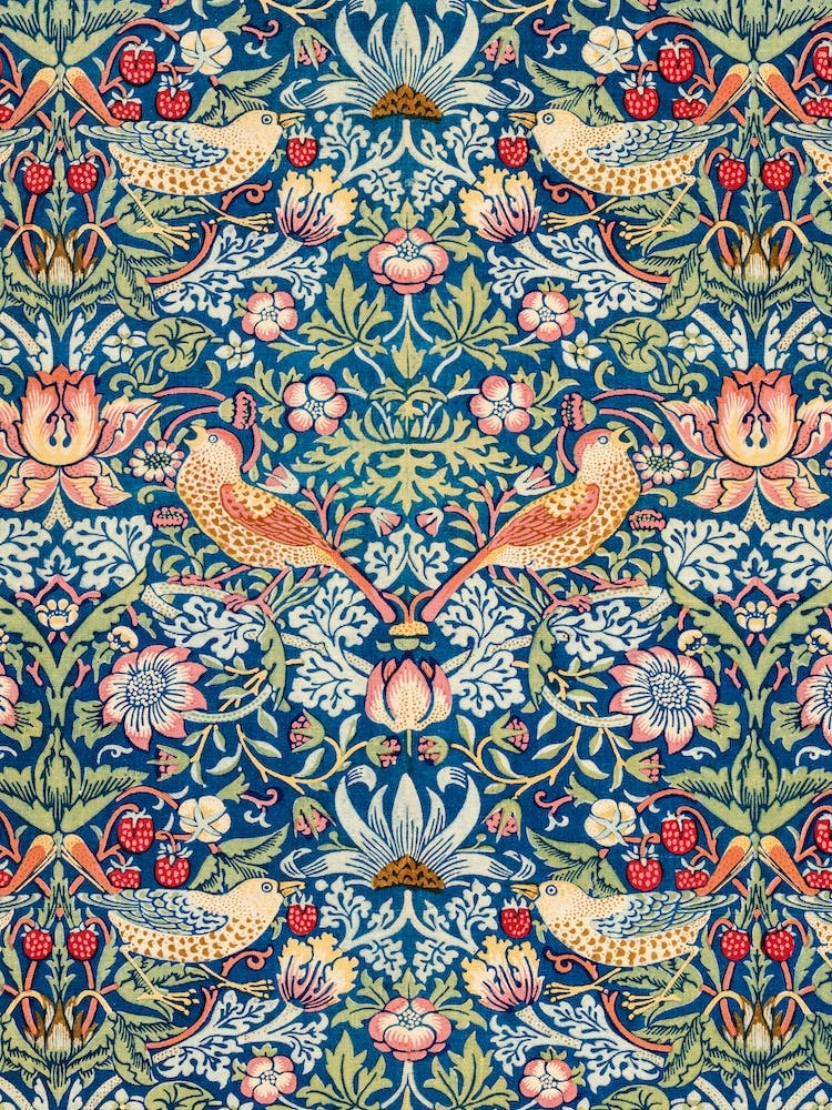Strawberry Thief, William Morris