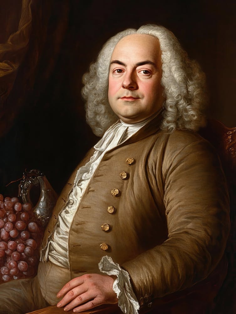 Portrait Of Georg Friedrich Handel