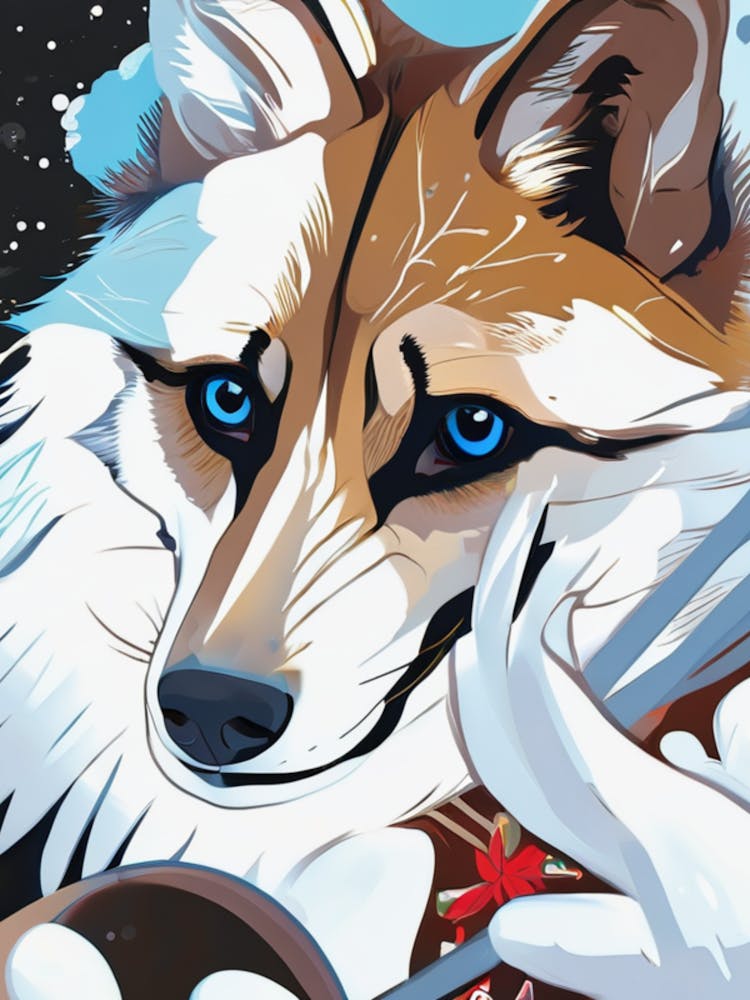Wolf In Snow