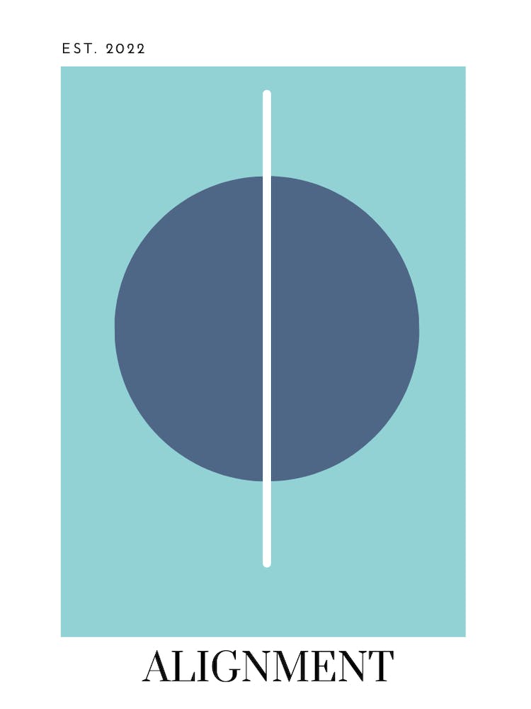 11 Alignment - Blue