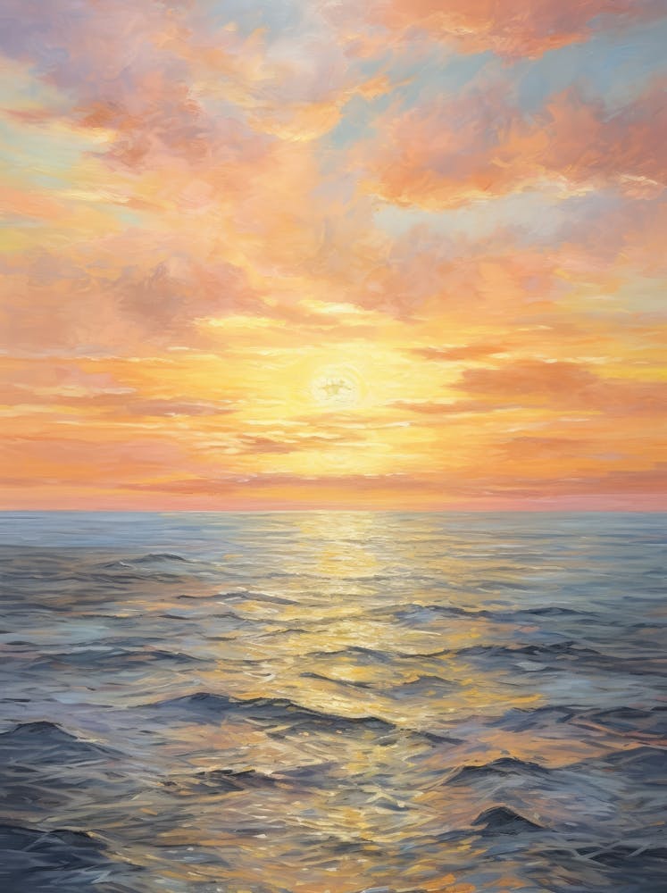 Sunset Over The Ocean 25