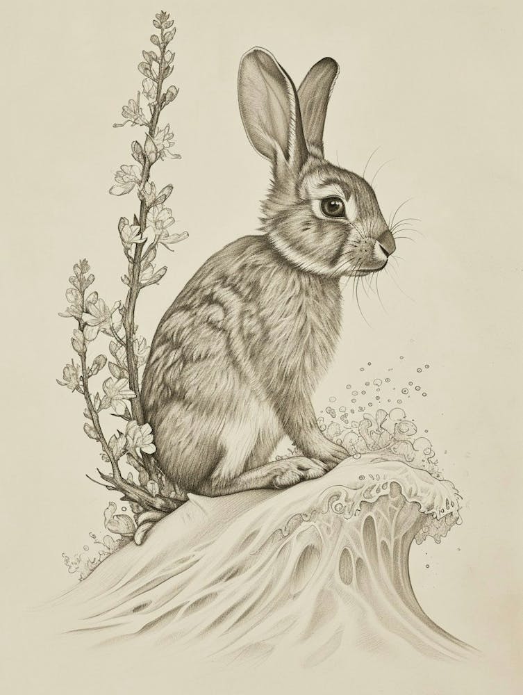 Rex Rabbit Drawing 4