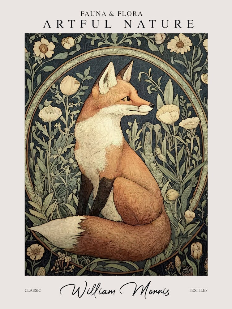 William Morris Fox Right Exhibition