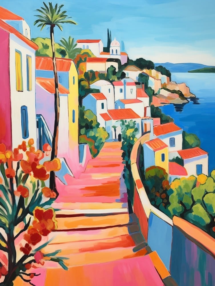 Lagos Portugal 3 Fauvist Painting