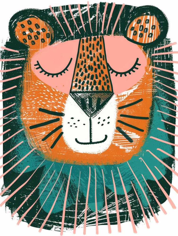 Lion Illustration 6