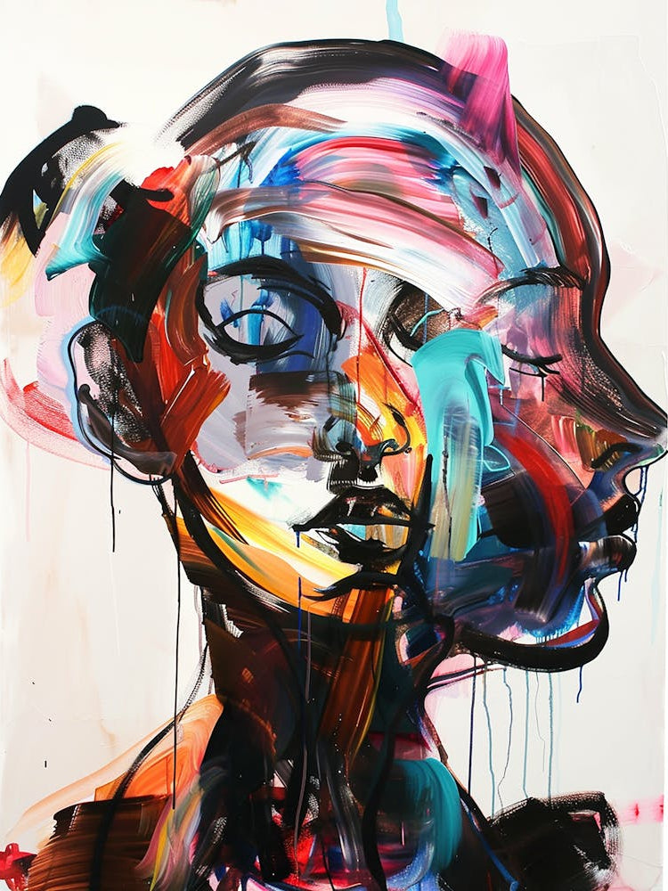 Abstract Of A Woman 8