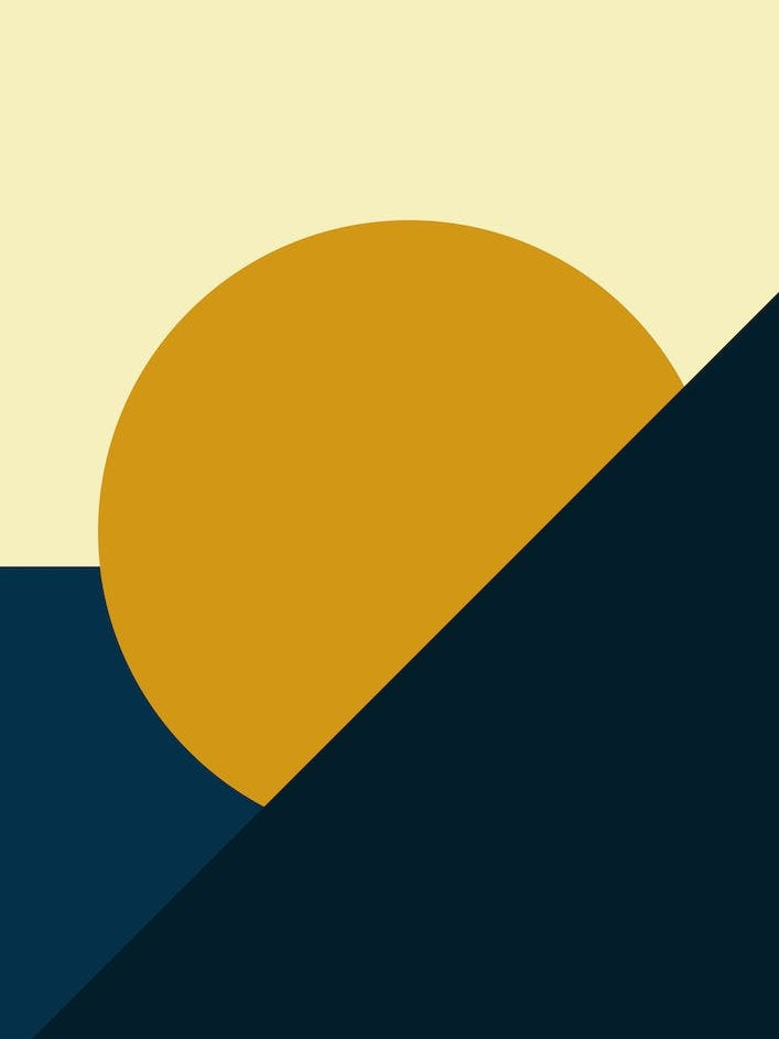 Geometric Abstract Summer