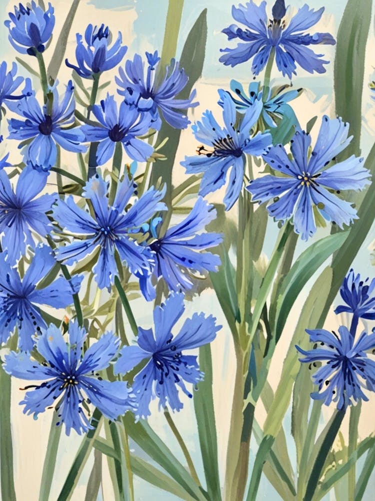 Blue Cornflowers