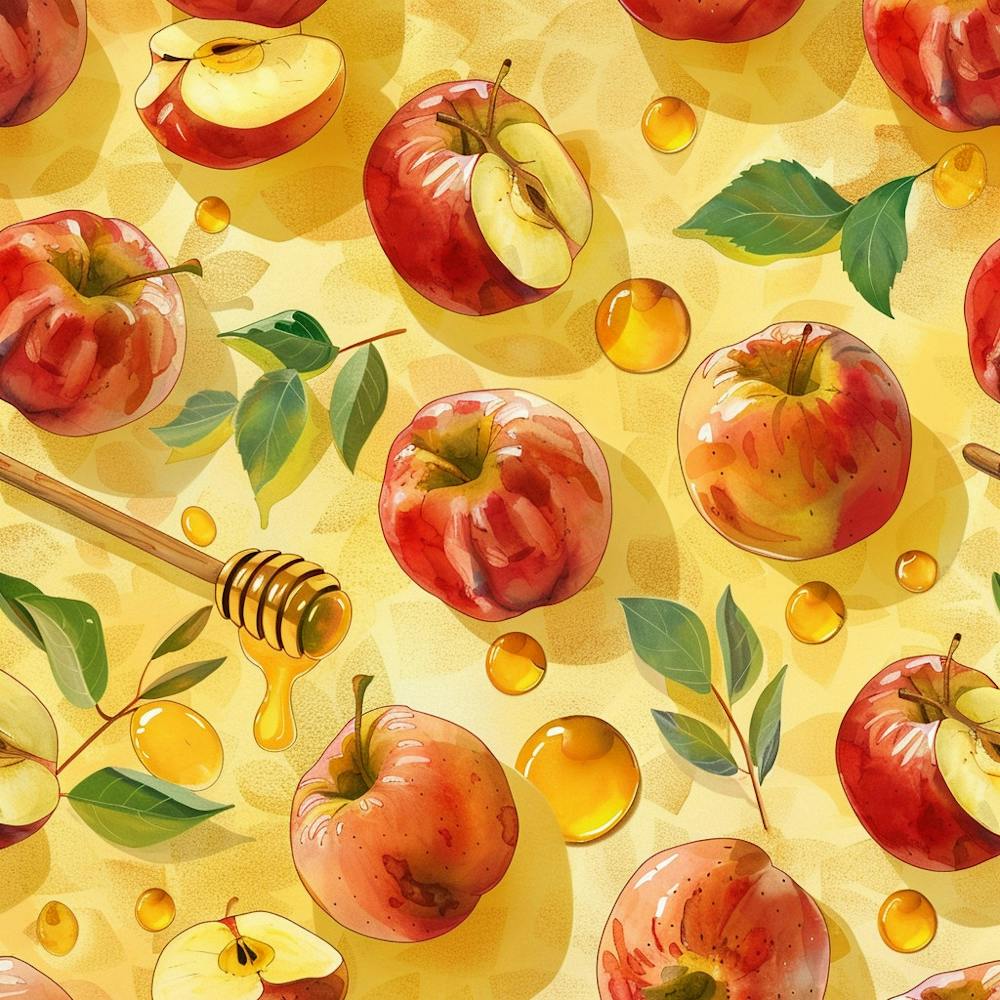 Apple Seamless Pattern