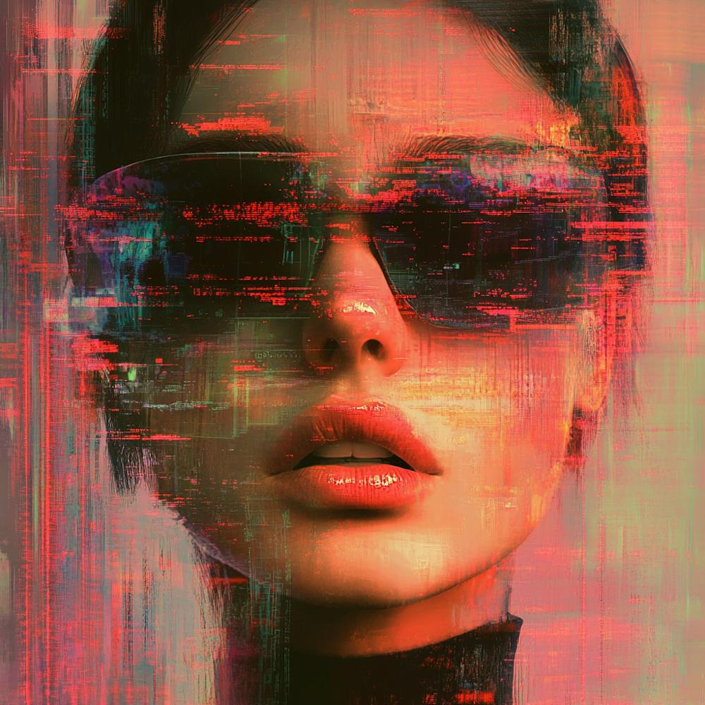 Digital - Woman In Sunglasses 1