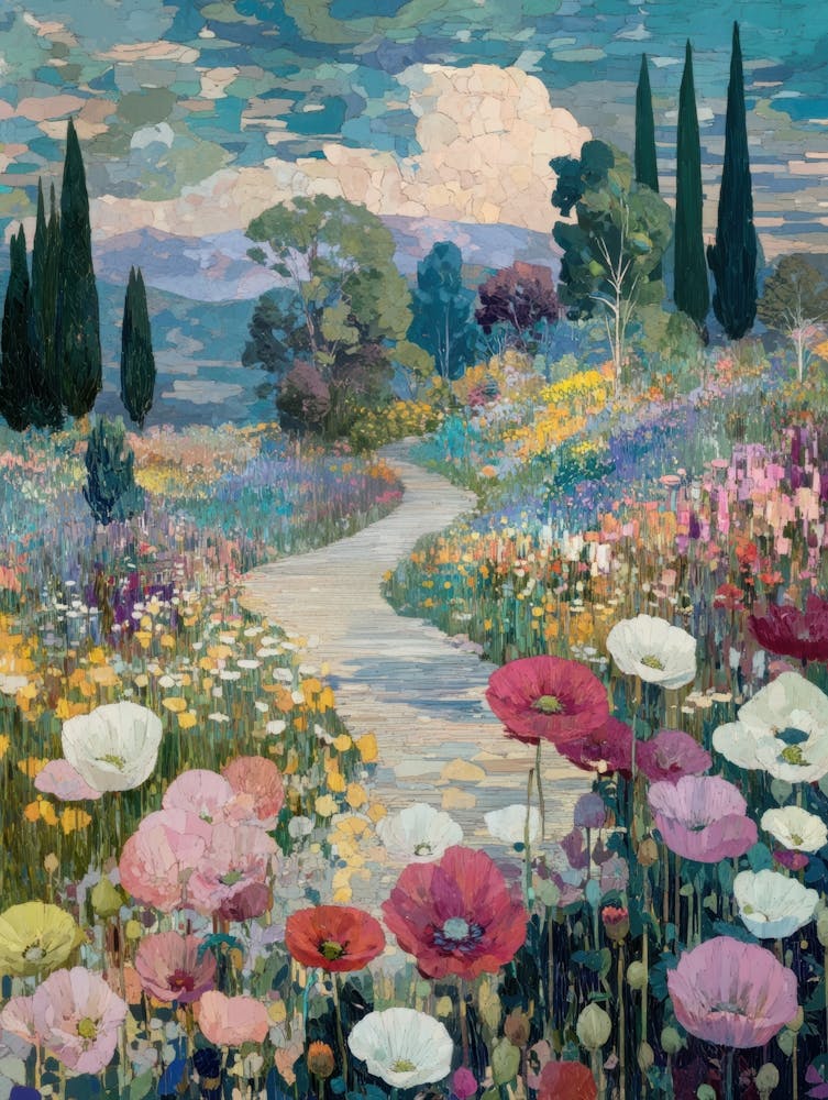 Poppies In The Meadow 1