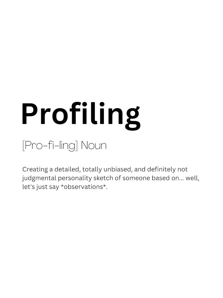 Profiling Definition Meaning