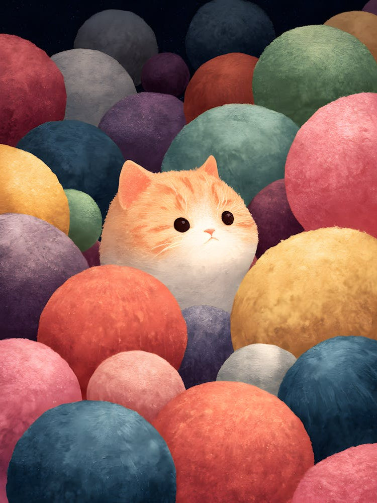 Cat In A Ball 7
