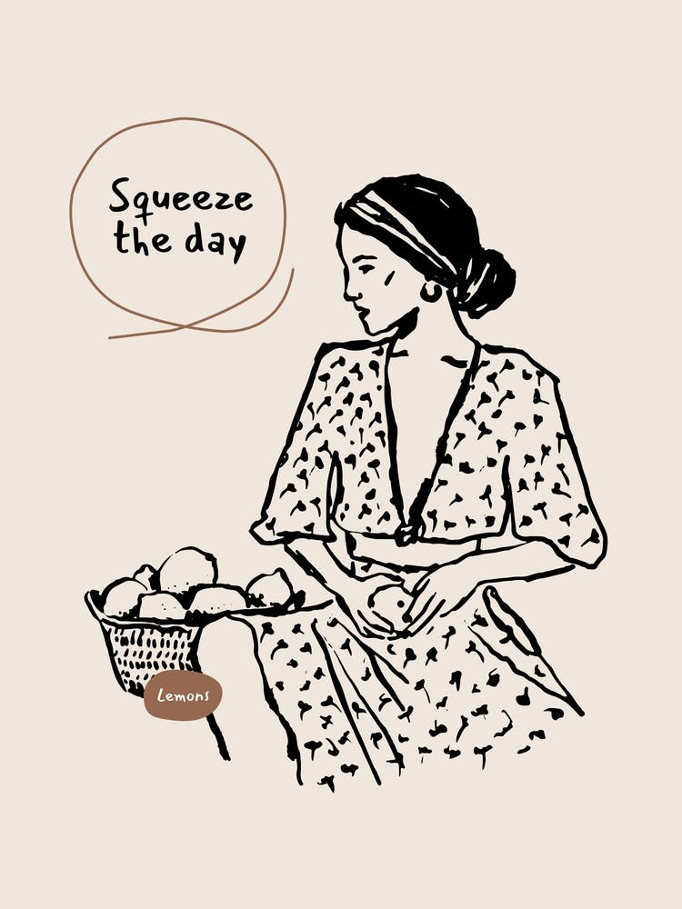 Squeeze the Day – Lemon Girl