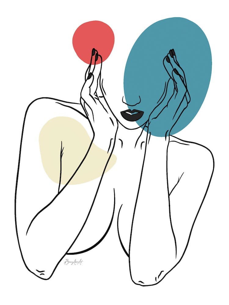 Thoughts Blue Line